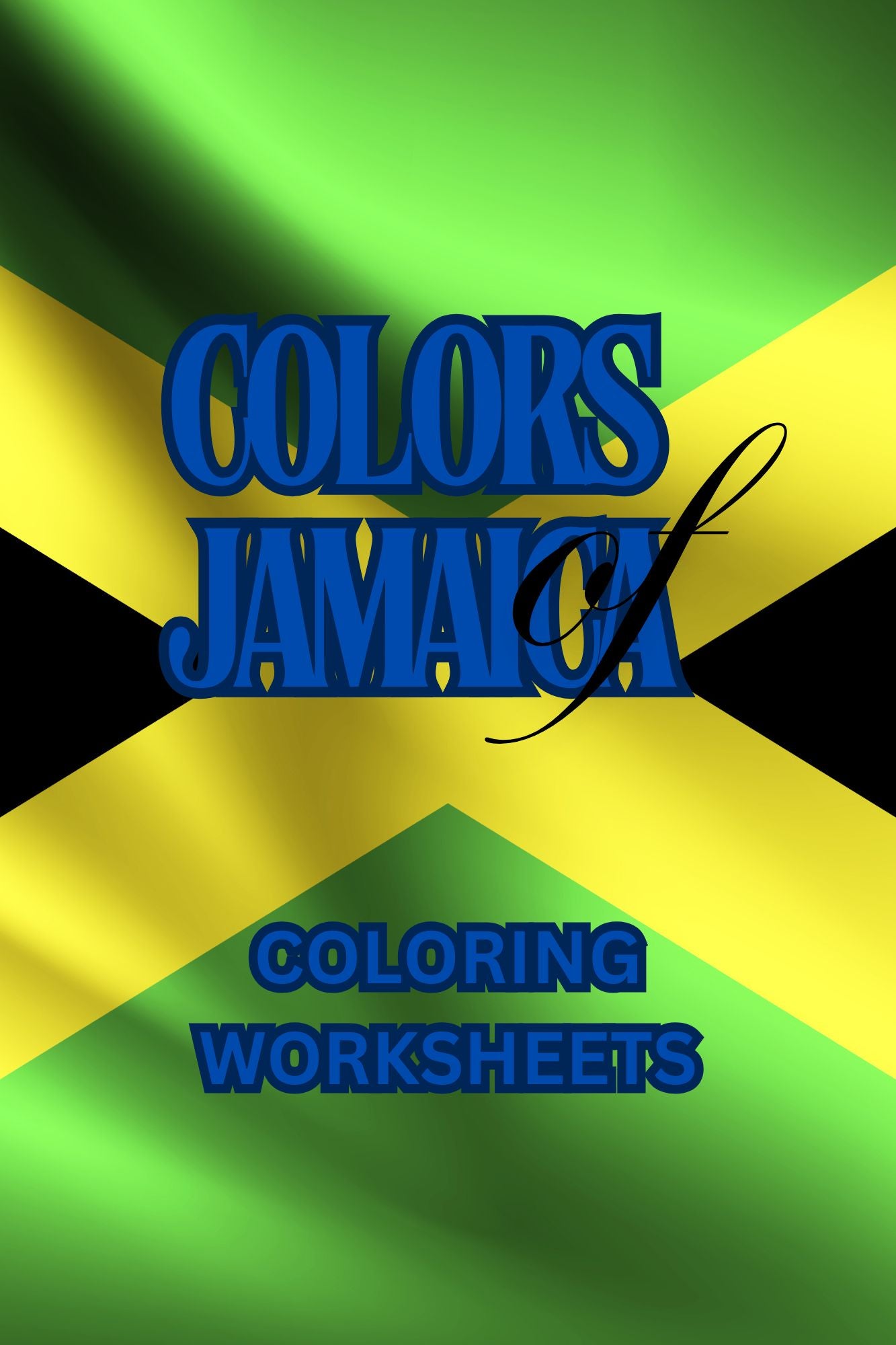 Colors Of Jamaica Coloring Worksheets With Fun Facts- 50 Printable Coloring Worksheets 3-10yrs