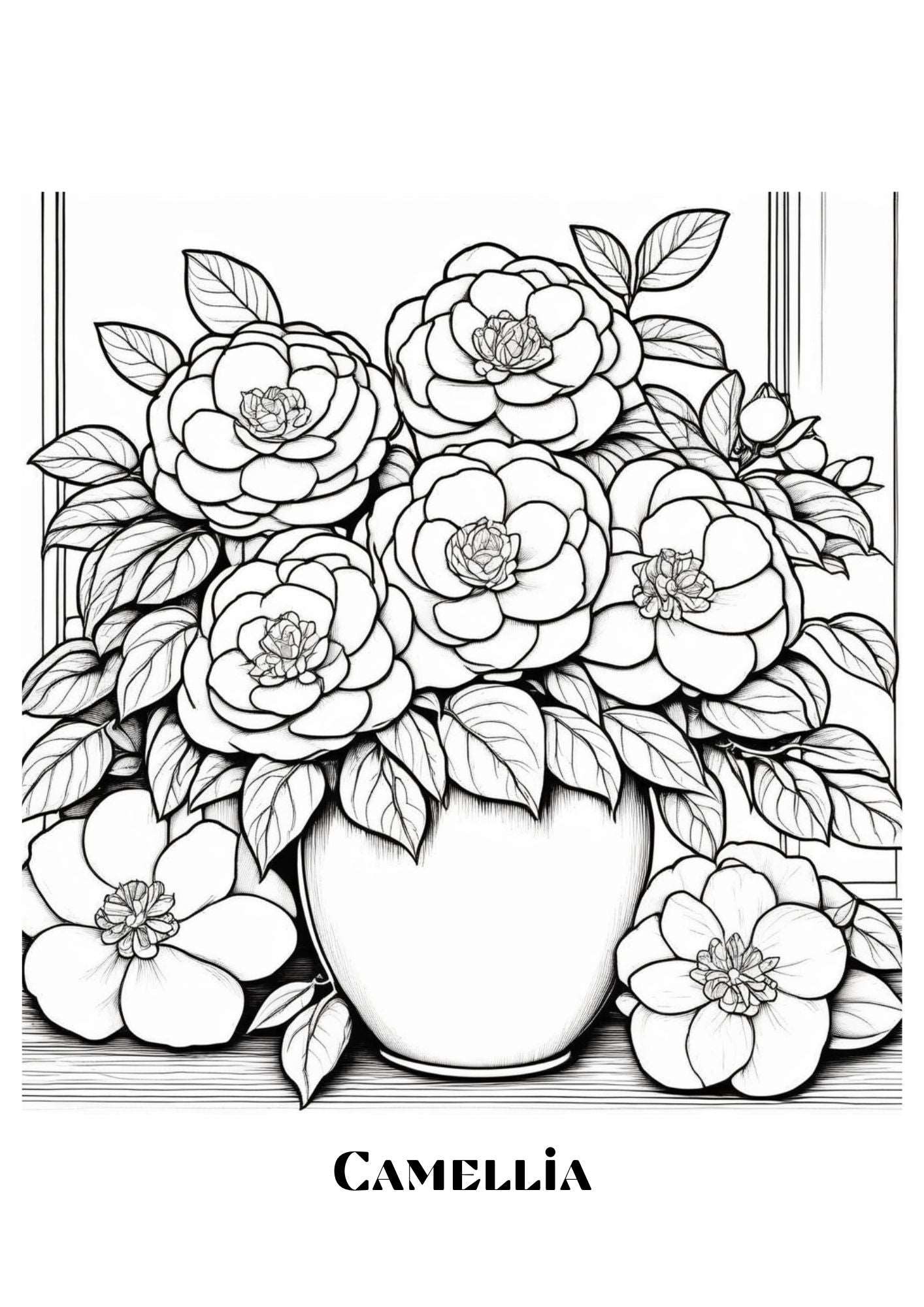Blooming Serenity Coloring Pages Colouring Worksheets Coloring Book