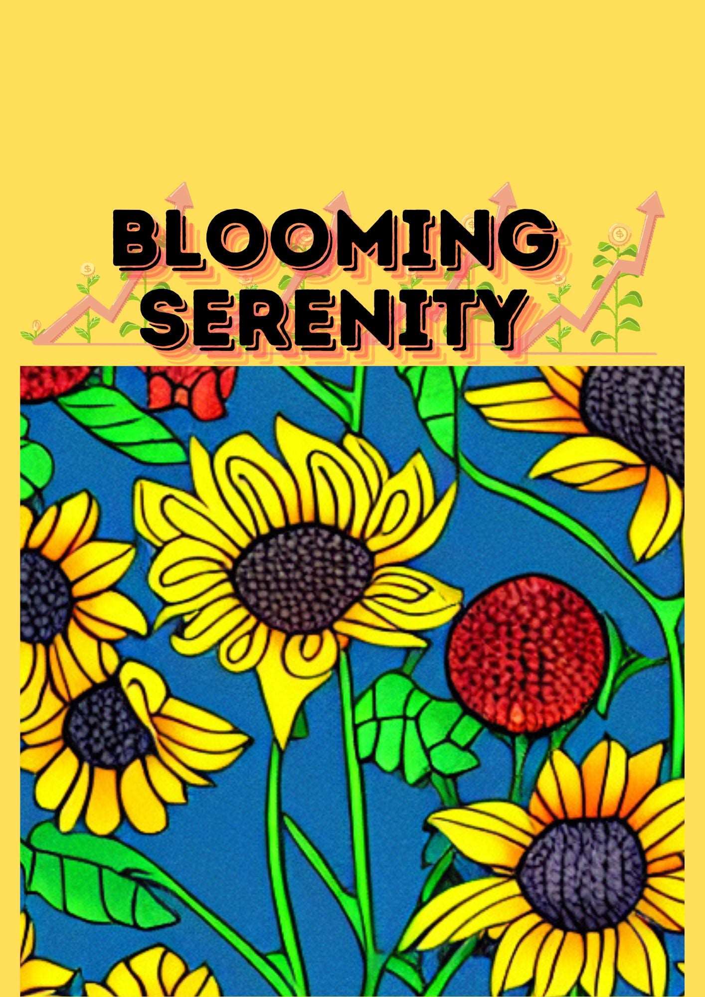 Blooming Serenity Coloring Pages Colouring Worksheets Coloring Book