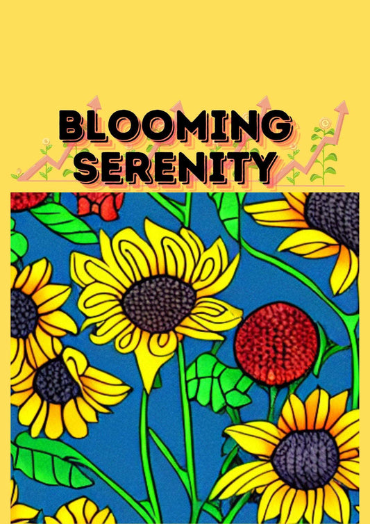 Blooming Serenity Coloring Pages Colouring Worksheets Coloring Book