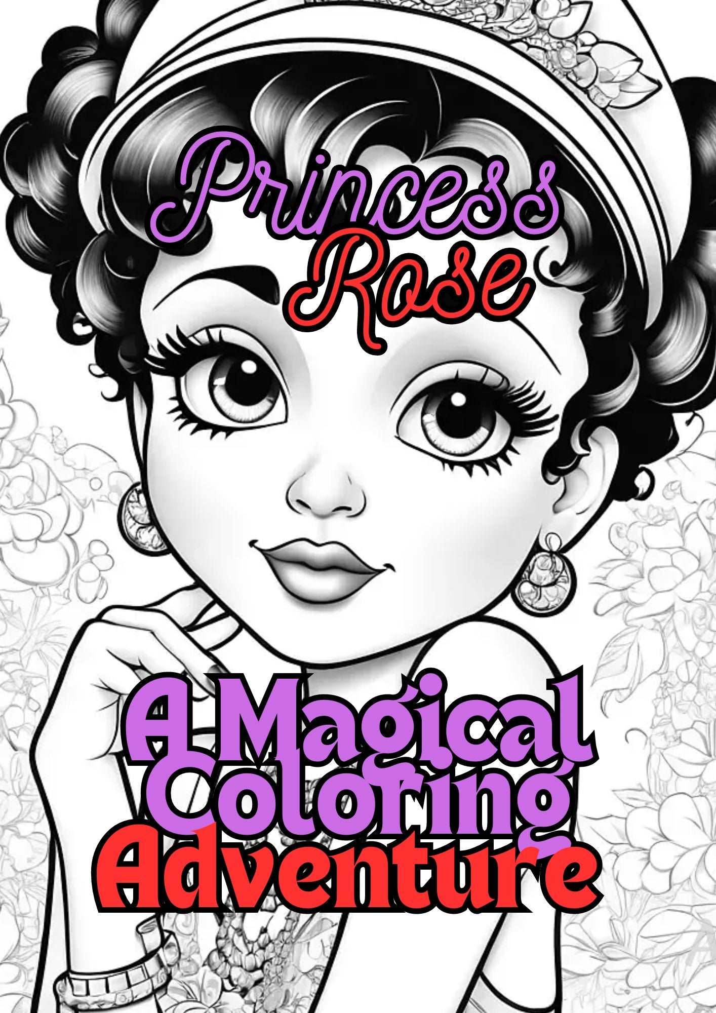 Princess Rose Coloring Worksheets Colouring Pages Coloring Book